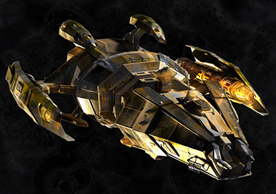 Hirogen ship